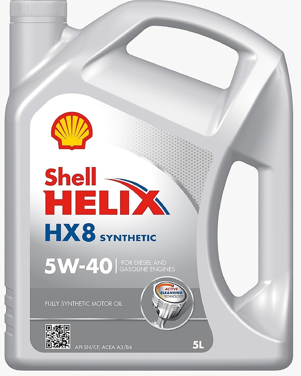 Packshot Shell Helix HX8 Syn 5W-40