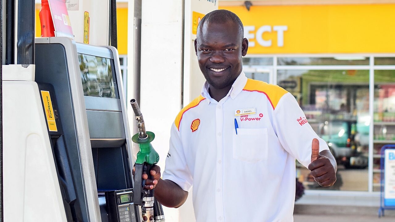 Malaysian assistant greeting guest